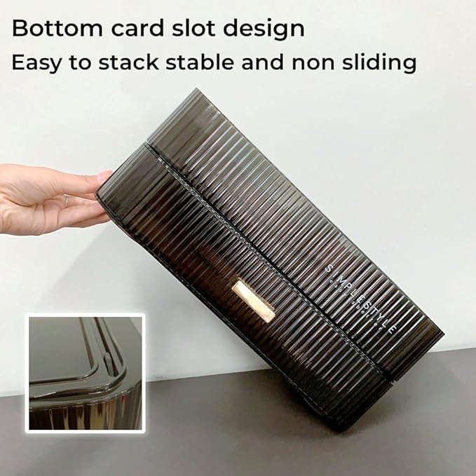 Makeup Organizer with Drawers Stackable Skincare Cosmetic Makeup organization for vanit Bathroom Desk Countertop