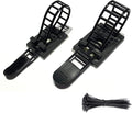 50pcs 2 Sizes Adjustable Adhesive Cable Ties Cable Clips Wire Strap Cord Clamp for Cable Management at Home and Office + 100pcs Nylon Zip Ties