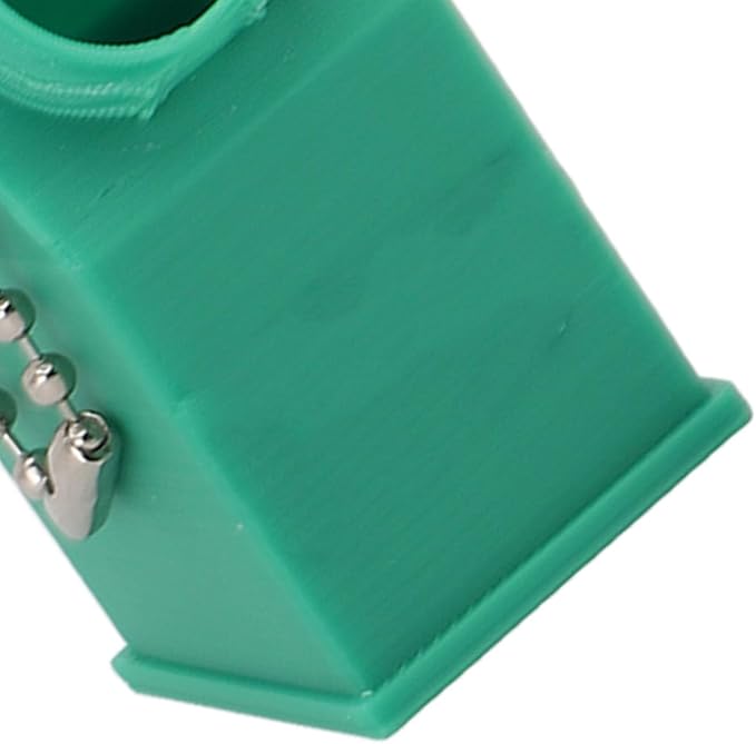 TOPINCN Milk Carton Box Keychain,Tolerant Holder Milk Carton Keychain Holder Mini Lactose Intolerance Pills Case Keychain Container (Green)