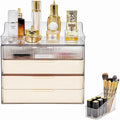 Makeup Organizer Countertop Large Cosmetic Display Cases Cosmetic Organizer Skin care Organizer