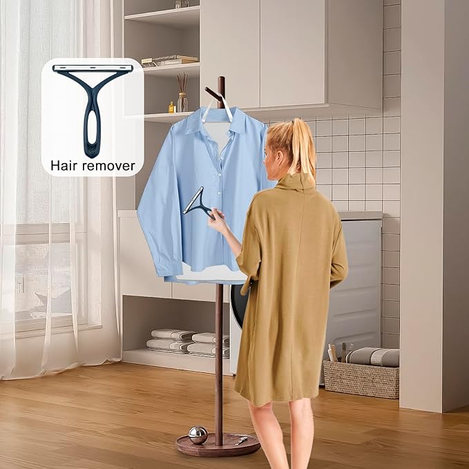 Steamer Board for Clothes with Ironing Glove, Stand for Steaming Clothes, Garment Steamer Pad Portable Ironing Board Included Lint Remover & Storage Bag for Suits Shirts Coats Portable Travel Home Use