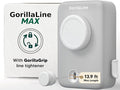 GorillaLine Max - Retractable Clothesline Indoor Outdoor Clothes Line - Heavy Duty Clothes Drying Laundry Line - Wall Mounted Drying Rack - Air Dry Clothing - Max Tighten with GorillaGrip