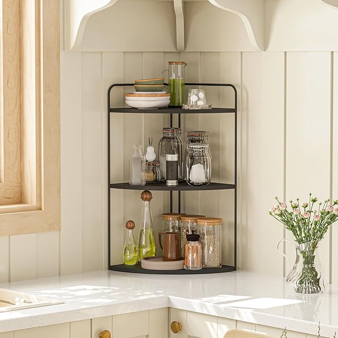 Bathroom Counter Organizer,Countertop Organizer,Vanity Organizers,Bathroom Storage,Bathroom Sink Organizers,Counter Shelf,Corner Counter,Corner Shelves