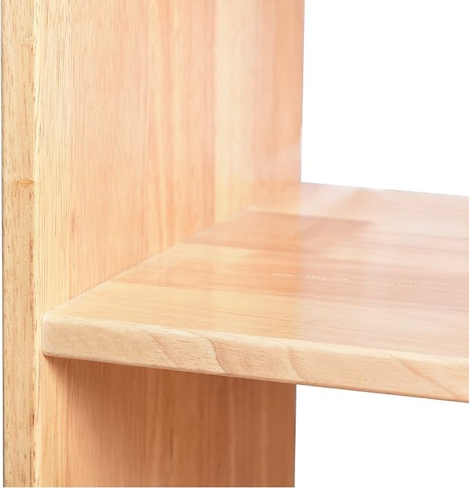 Curved Storage Bookcase Montessori Shelf-Toy,Books,Arts Storage for Kids Classroom&Home Toddler Cabinet Furniture for Playroom/Daycare/Preschool/Nursery(3-Tier Curved Cabinet)