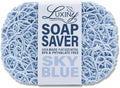 Soap Savers for Bar Soap & Shampoo Bar Holder, American Made by Luxiny, Lifts Soap in Soap Dishes & Shower Soap Holders – Bars & Soap Lasts Longer - Made from Plant Based Material (Sky Blue)