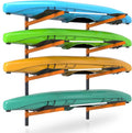 Kayak Storage Rack, Wall Mount Kayak Racks for Indoor Outdoor Storage, Heavy Duty Adjustable Kayak Rack for Garage, Spacesaver
