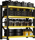 3000LBS Heavy-Duty Garage Shelving, 59" W Metal Shelves, 4-Tier Adjustable Garage Shelving Units, Storage Racks for Warehouse, Workshop