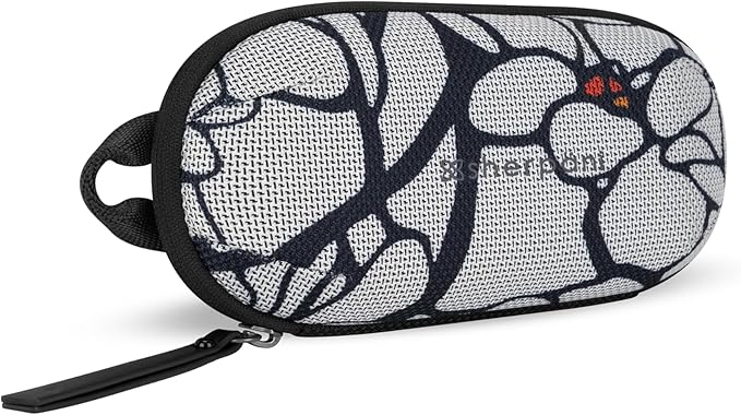 Sherpani Mini Co-Pilot, Travel Cable Bag, Cord Storage Organizer, Small Tech Pouch, Accessory Carrying Case, Travel Gift for Women (Sakura)