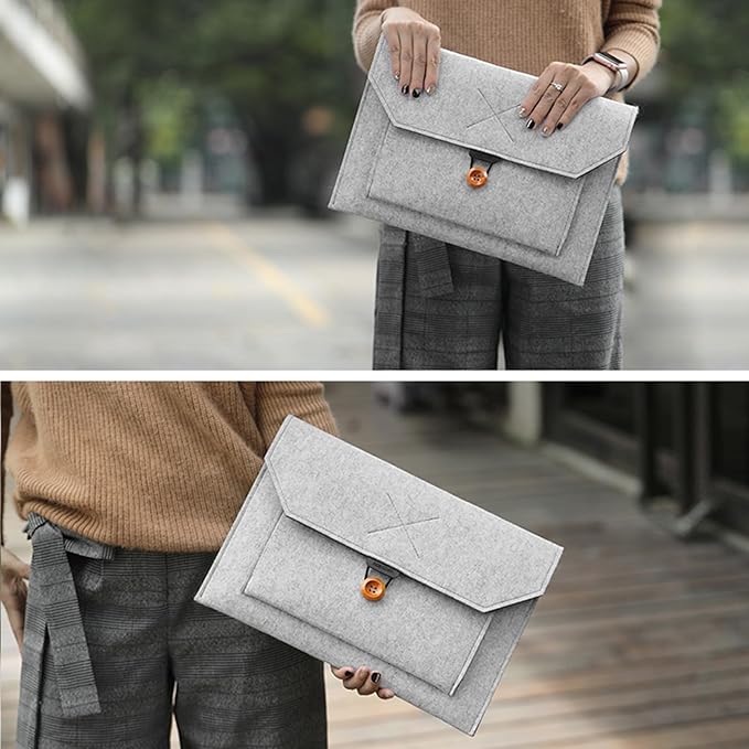 Laptop Sleeve Protective Case 11inch/13inch/15inch Shock Storage Bag for Business Travel Meeting
