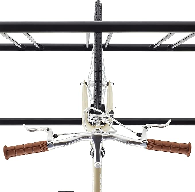 Retrospec Commercial Grid Bike Rack - Single & Double Sided - Bicycle Storage Stand for Garages, Stores, Schools & Universities Power Coated Steel