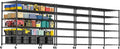 PrimeZone 6 Tier 80.7" H x 55.5" W x 24" D Wire Shelving with Wheels 3600lbs NSF Certified Storage Shelves Heavy Duty Metal Shelf Adjustable Rolling Rack Commercial Garage Restaurant Warehouse 3pcs