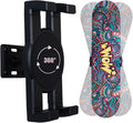 Skate deck wall mount,360° rotatable skateboard wall mount,Floating Display Hanger Grab,suitable for any skateboarder. (1 set)