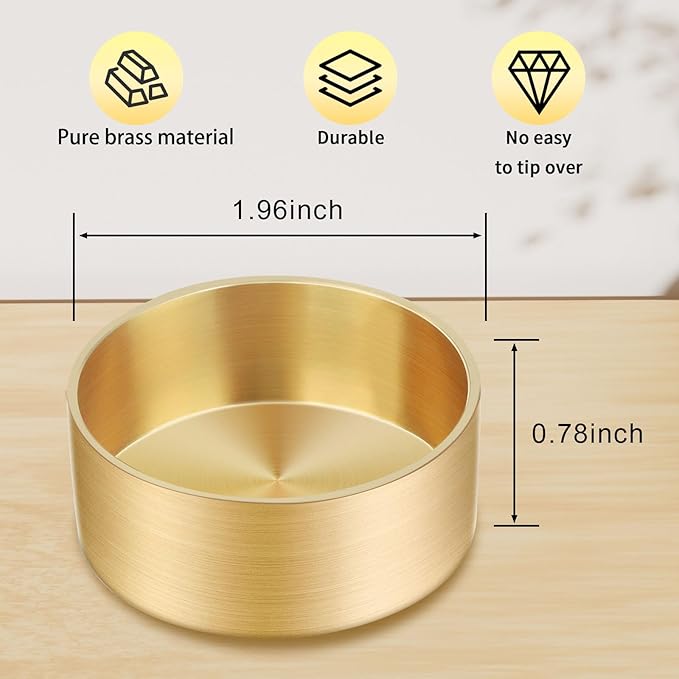 Ring Holder, Jewelry Dish, Small Jewelry Box, Ring Dish Engagement Gift, Mini Gold Brass Bowl