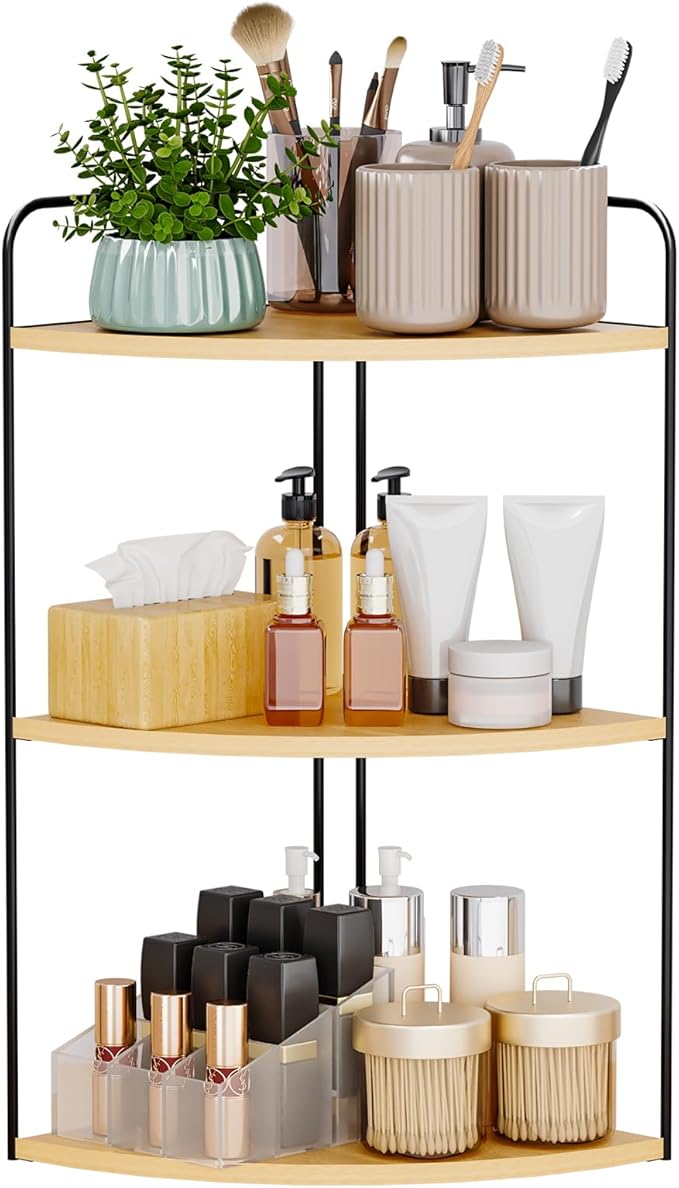Bathroom Counter Organizer,Countertop Organizer,Vanity Organizers,Bathroom Storage,Bathroom Sink Organizers,Counter Shelf,Corner Counter,Corner Shelves