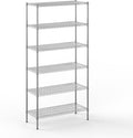 18" Deep x 42" Wide x 86" Height Wire Shelving Kit | 6-Tier | NSF Commercial Storage Rack Unit