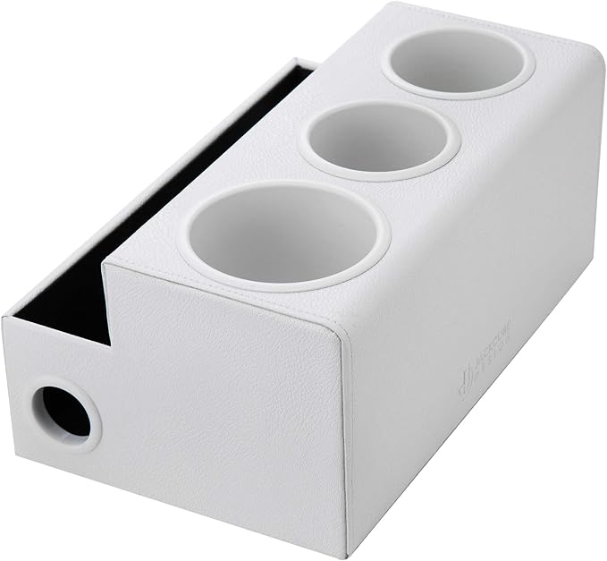 J JACKCUBE DESIGN Hair Tool Organizer Dryer Holder Hair Styling Accessories Organizer Bathroom Storage Countertop with 3 Holes(White) – MK154D