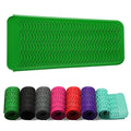 ZAXOP Resistant Silicone Mat Pouch for Flat Iron, Curling Iron,Hot Hair Tools (Green)