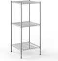 24" Deep x 24" Wide x 54" Height Wire Shelving Kit | 3-Tier | NSF Commercial Storage Rack Unit