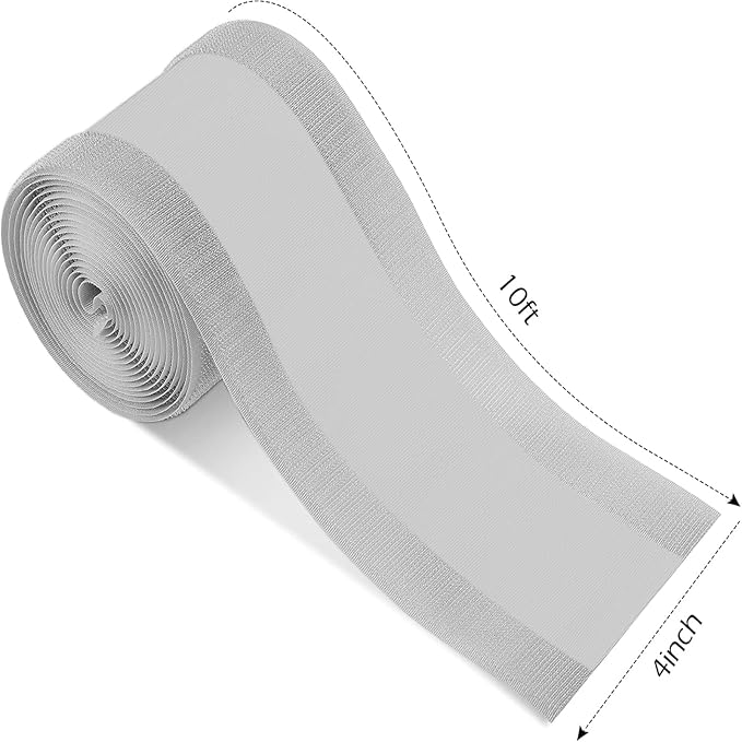 WILLBOND Carpet Cord Cover Cable Protector Floor Cover Cable Protector Management Only for Commercial Office Carpet(9.84 ft,Grey)