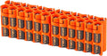 Storacell by Powerpax AAA Battery Storage Caddy, Orange - Holds 24 Batteries (Not Included)