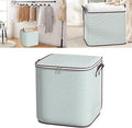 Large Blanket Storage, 180L Foldable Storage Bin, Clothes Storage Bags with Handle Zippers Blanket Organization for Bedroom Closet Comforter Sheets Pillow