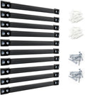 DGSL Magnetic Tool Holder Strip 10 Pack, 16 In Heavy Duty Tool Organizer Magnetic Strip, Tool Magnet Bar For Garage Tool Organization