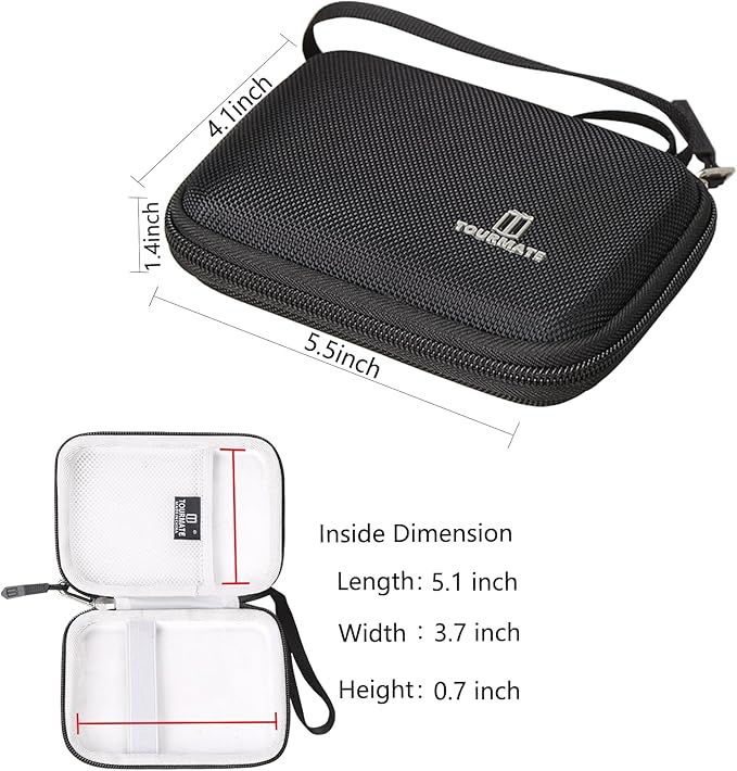 Storage Case for UnionSine 250GB 2.5" Portable External Hard Drive, Protective Carrying Storage Bag (Only Case)