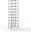 18" Deep x 24" Wide x 86" Height Wire Shelving Kit | 10-Tier | NSF Commercial Storage Rack Unit