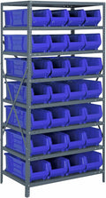 HULK Shelving Systems - (24' x 36' x 75') - Complete Package - Includes - 28 QUS950 Bins