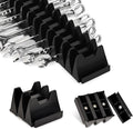 12 PCS Magnetic Modular Wrench Organizer Wrench Holder - Wrenchs Tool Organizers for Tool Drawer Storage, Wrenchs Rack with Metric SAE Labels, Tool Storage Set Holder Festival for Mechanics