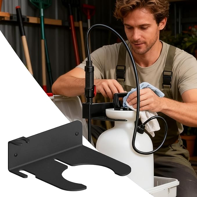 Spray Bottle Holder | Pump Sprayer Storage Shelf | Wall-Mounted Garden Tool Organizer,for Yards Porches Gardens Lawn Party Indoor Outdoor Balconies