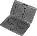 COHEALI Delicate Memory Card Case Box Portable Storage Holder for Micro and Standard Cards Drop Resistant Compact Organizer with Sturdy Construction and Scratch Protection for Digital