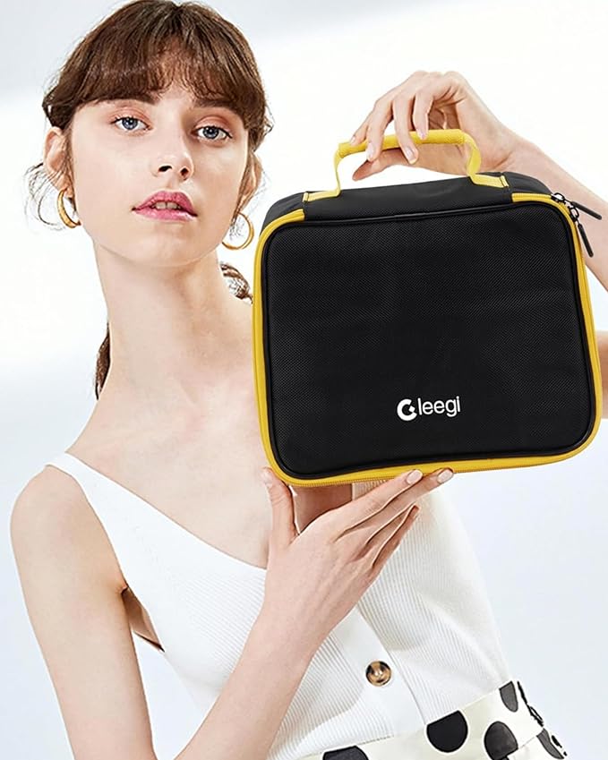 Tire Inflator Bag Compatible with NOCO AIR10/AIR15/AIR20, Carrying Case Storage Holder Organizer for Portable Air Compressor Pump