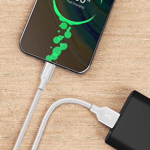 etguuds USB A to USB C Cable 5-Pack (3/3/6/6/10 ft), Fast Charging Type C Charger Cord for iPhone 17 16 15 Pro Max Plus Air, Samsung Galaxy S25 S24 S23 S22 S21 S20 A56 A17 A16, Pixel, Moto G, White