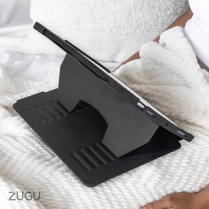 ZUGU CASE for iPad Air 11 (M3 2025 / M2 2024) iPad Air 4 & 5 10.9 Inch (2020/2022) - Protective, Ultra Thin, Magnetic Stand, Sleep/Wake Cover with Apple Pencil Charging & Storage - Pine