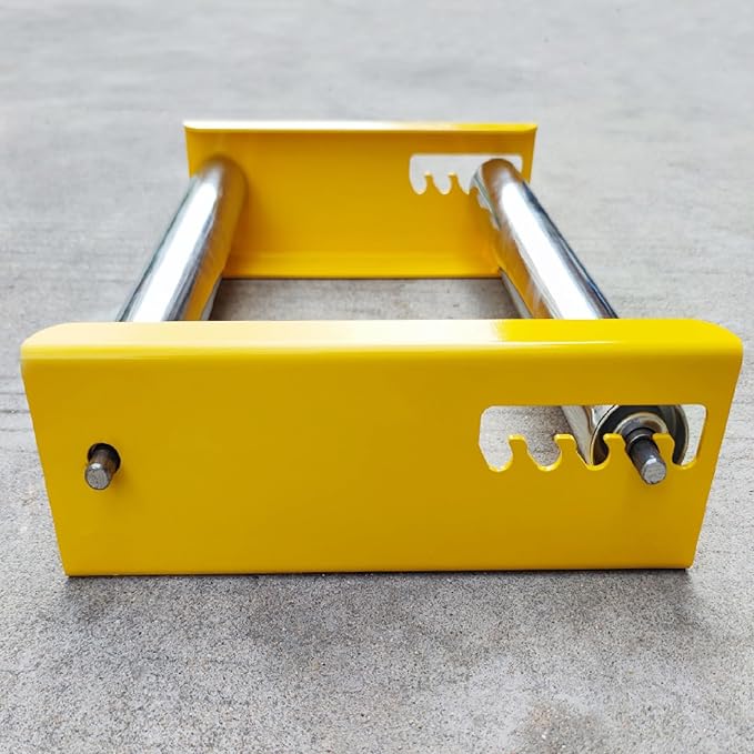 Cable Drum Roller Reel Dispenser Cable Roller Stand for Wire Reel Diameter 20cm to 50cm width 36cm S