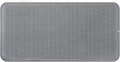 Silicone Dish Drying Mat for Multiple Usage,Easy clean,Eco-friendly,Heat-resistant Silicone Mat for Kitchen Counter or Sink,Refrigerator or Drawer Liner Grey 5XL 36inches x 18inches