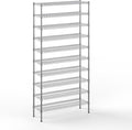 14" Deep x 42" Wide x 86" Height Wire Shelving Kit | 10-Tier | NSF Commercial Storage Rack Unit