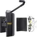 Alphamount AM Swivel Bike Wall Mount, Metal Wall Bike Rack with Durable Sleeves, Space-Saving Vertical Bike Rack with 180° Swivel for Home and Garage, Bike Storage Hanger Mount Up to 66 lbs, 1-Pack