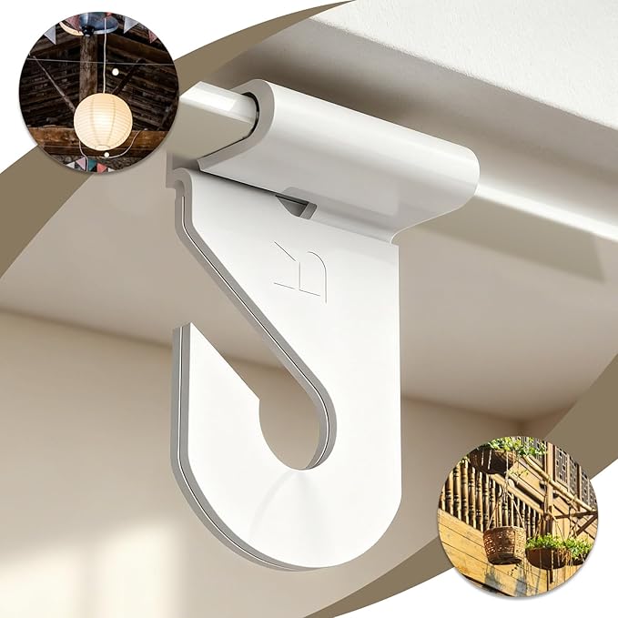 60 Pairs Drop Ceiling Hooks for Classrooms & Offices, Drop Ceilings Hook for Hanging Hook Grid Hangers Ceiling Hooks for Classroom Hangings Plants & Deco Grid Office Stores Wedding
