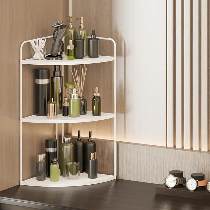 Bathroom Counter Organizer,Countertop Organizer,Vanity Organizers,Bathroom Storage,Bathroom Sink Organizers,Counter Shelf,Corner Counter,Corner Shelves