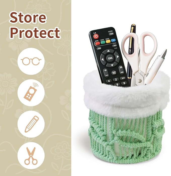 Glasses Holder for Nightstand Boho Decor Eyeglass Holder Stand for Office Sunglasses Case Desk Storage Organizer