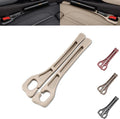 No Drop seat Guard,2025 New Car Seat Side Gap Filler Organizer, Drop Seat Guards for Cars Cards & Tools from Falling, Easy to Install Gap Storage Solution (Beige)