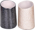 2 Pack Eyeglasses Holder PU Leather Glasses Stand Case Holder for Desks or Nightstands