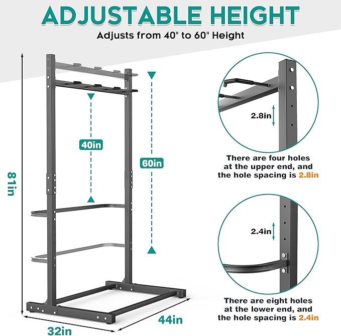 EVERHANGER Freestanding Bike Rack, Vertical Bike Rack Stand for Garage, Bicycle Storage Organizer, Holds Up to 4 Bikes