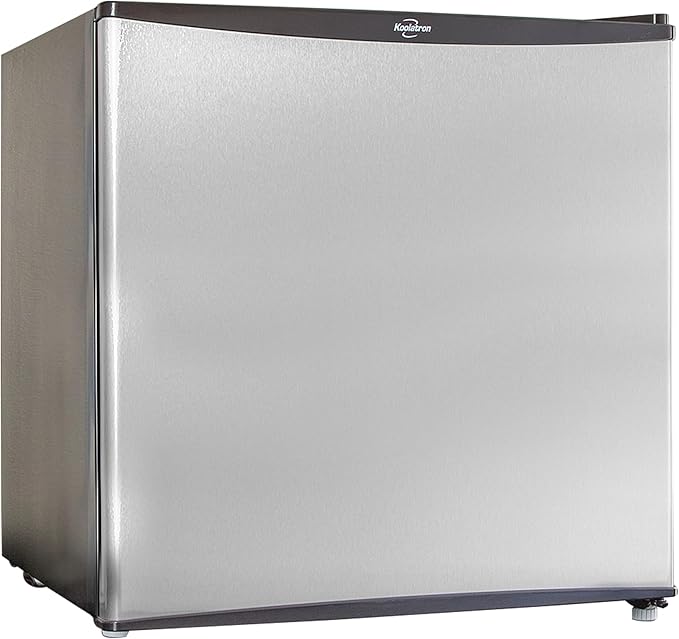 Koolatron Refrigerator - Mini Fridge With Freezer For Kitchen, Bedroom, office, Dorms, Cool Storage For Wine, Beverages, Compact Free Standing, Neveras Pequeñpara, 1.6 Cubic Feet Capacity, White