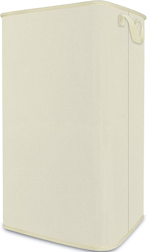 SNIGJAT Large Laundry Hamper, Tall Laundry Hamper with Sturdy Handles, Hampers for Laundry, Rectangular Dirty Clothes Hamper for Bedroom, Extra Large Laundry Basket for Clothes Toys, 80 L