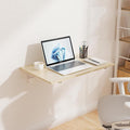 GOYLSER Fold Wall Mounted Table Folding Worktable, Addition to Garage/Home Office/Laundry Room/Home Bar/Kitchen & Dining Room