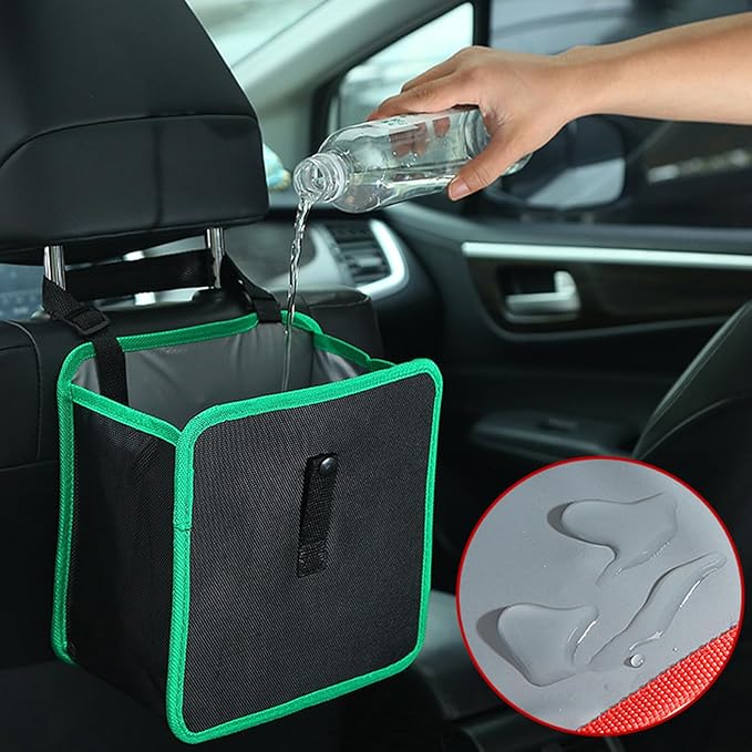 Innovative Gaps Storage Solution Hanging Garbage Holder Garbage Net Bag for A Vehicle Interior