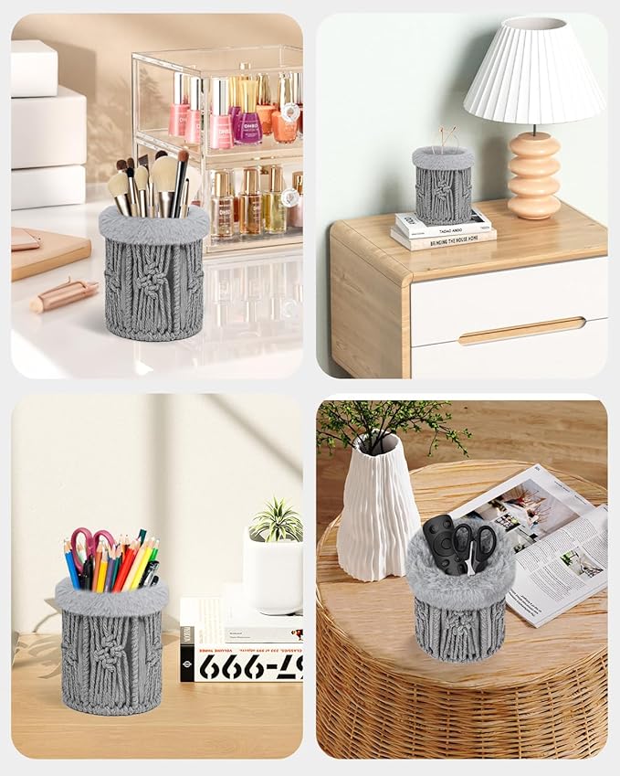 Glasses Holder,Anti-scratch Plush Lined Eyeglass Holder Stand for Nightstand Desk Storage Organizer